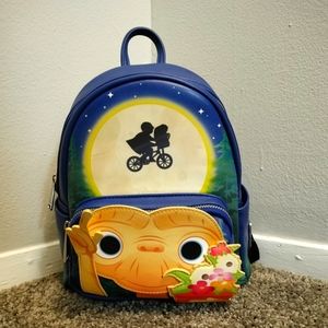 ET Loungefly Mini Glow in the Dark Backpack